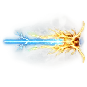 Thunder Energy Beam Png 72 PNG Image