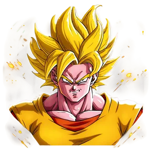 Thunder Super Saiyan Hair Png 40 PNG Image