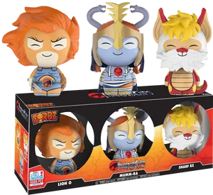 Thundercats Dorbz Figures Collection PNG Image