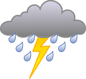 28 Collection Of Rain Cloud Clipart Png - Thunderstorm Clipart, Transparent Png PNG image with transparent background