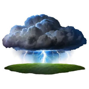 Thunderstorm Dramatic Sky Png 06202024 PNG Image