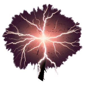 Thunderstorm Lightning Network PNG 06202024 PNG image with transparent background