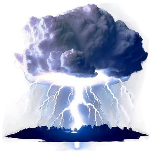 Thunderstorm Nature's Fury Png 06202024 PNG Image