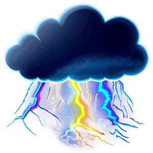 Thunderstorm Stormy Weather PNG 06202024 PNG image with transparent background