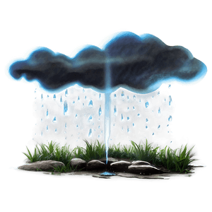 Thunderstorm Torrential Rain PNG 06202024 PNG image with transparent background