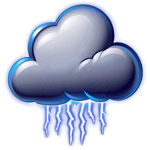 Thunderstorm Weather Icon PNG htv PNG image with transparent background