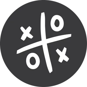 Tic Tac Toe Icon PNG Image