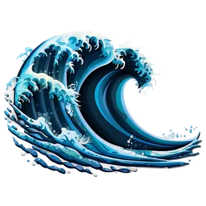 Tidal Wave Cartoon Png Cjh PNG Image