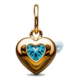 Tiffany Love Heart Pendant Png 06242024 PNG Image