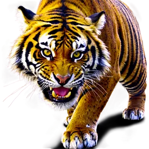 Tiger In Primal Wrath Png Alv43 PNG Image