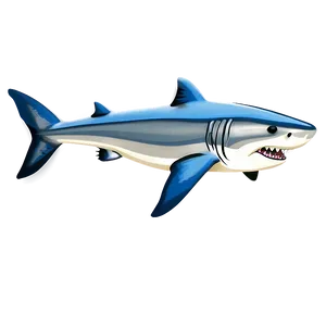 Tiger Shark Vector Design Png 12 PNG Image