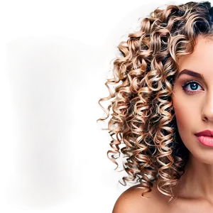 Tight Curls Perm Png Lep85 PNG Image