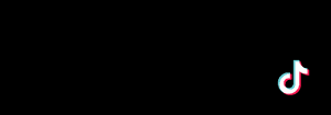 Tik Tok Logoon Black Background PNG image with transparent background