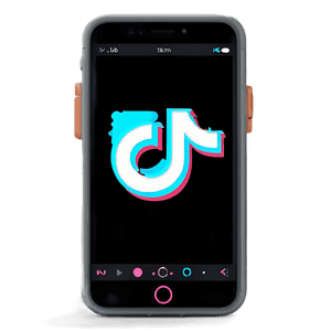 TikTok App Interface PNG aqk81 PNG image with transparent background