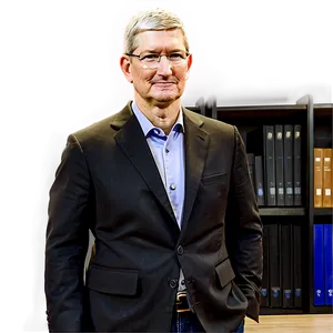 Tim Cook In Office Png 06252024 PNG Image