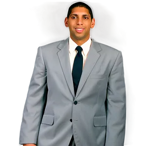 Tim Duncan College Days Png Bpa PNG Image