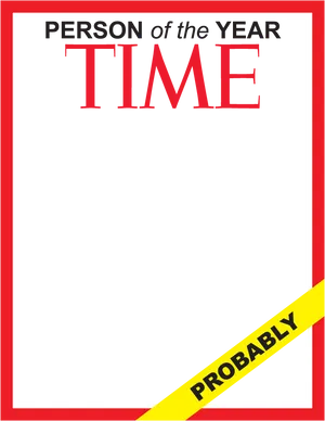 Time Magazine Personofthe Year Parody PNG Image