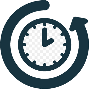 Circle Time Clipart Clock Product Transparent Clip - Time Change Clipart, HD Png Download PNG with transparent background