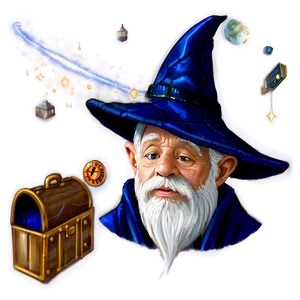 Time Traveling Wizard Png Eav49 PNG Image