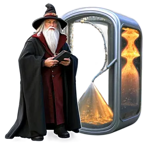 Time Traveling Wizard Png Ifs62 PNG Image