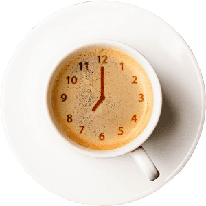 Coffee Alarm Clock Png, Transparent Png PNG image with transparent background