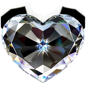 Timeless Diamond Heart Treasure Png 70 PNG Image