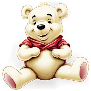 Timeless Pooh Bear Friendship Png Mlw11 PNG Image