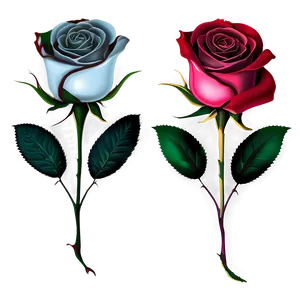 Timeless Rose Pattern Png 06292024 PNG Image