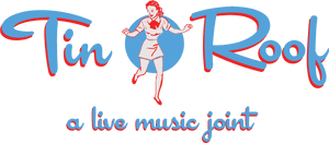 Tin Roof Live Music Joint Logo PNG image with transparent background
