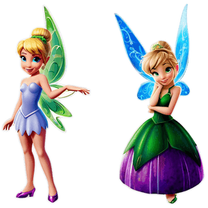 Tinkerbell and Friends PNG rtn55 PNG image with transparent background