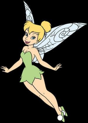 Tinkerbell Classic Pose PNG with transparent background