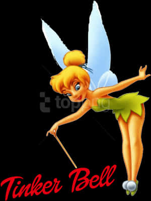 Tinkerbell Classic Pose PNG with transparent background
