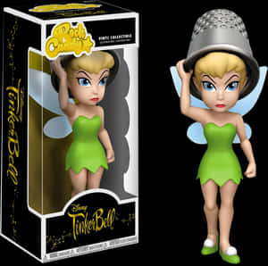 Tinkerbell Funko Pop Vinyl Figure PNG image with transparent background