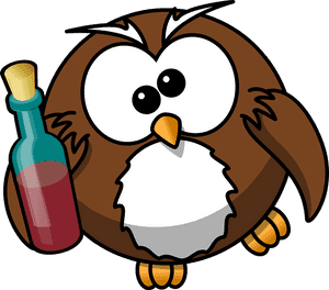 Lechuza, Borracho, Alcohol, Animales, Cerveza, Ave - Drunk Clipart, HD Png Download PNG image with transparent background