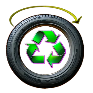 Tire Recycle Symbol Png 9 PNG Image