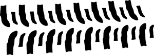 Bogger Tire Tread Transparent, HD Png Download PNG