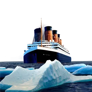 Titanic Iceberg Collision Png Hjg83 PNG Image