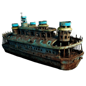 Titanic Underwater Wreck PNG 05212024 PNG image with transparent background
