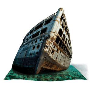 Titanic Underwater Wreck PNG sow73 PNG image with transparent background