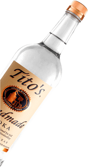Bottle Of Tito's - Bottle Of Titos Vodka Png, Transparent Png PNG image with transparent background