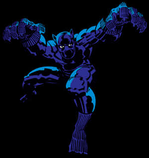 To Be Discovered And Listed, The Newly Acquired Marvel's - Black Panther Jack Kirby Art, HD Png Download PNG image with transparent background