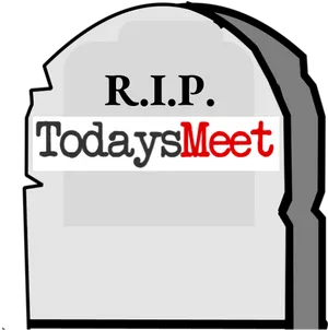 Todays Meet R I P Tombstone PNG Image