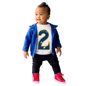 Toddler 2nd Birthday Outfit Png Ijx82 PNG Image