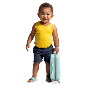 Toddler At Beach Png Qyr81 PNG Image