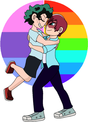 #tododeku #todoroki X Midoriya #todoroki Shoto#todoroki - Cartoon, HD Png Download PNG image with transparent background