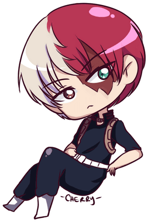 Todoroki Shouto Chibi Png, Transparent Png PNG image with transparent background
