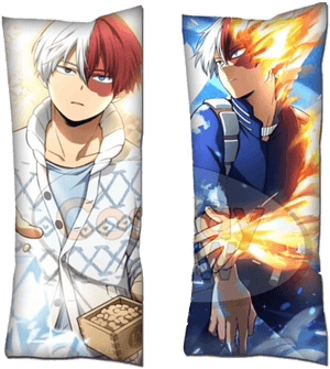 #todoroki #shouto #todorokishouto #bodypillow #freetoedit - Shoto Todoroki Body Pillow, HD Png Download PNG image with transparent background
