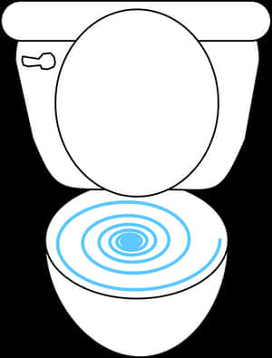 Swirly Toilet Clip Arts - Clipart Toilet Top View, HD Png Download PNG image with transparent background