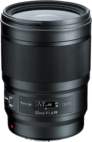 Tokina50mm F1.4 F F Lens PNG image with transparent background