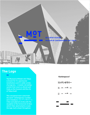Tokyo Museumof Contemporary Art Branding PNG image with transparent background